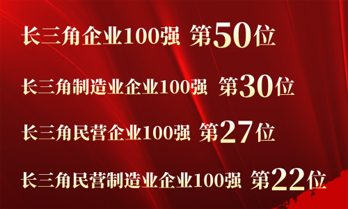 第50位！fun乐天使官网控股入围2023长三角百强企业